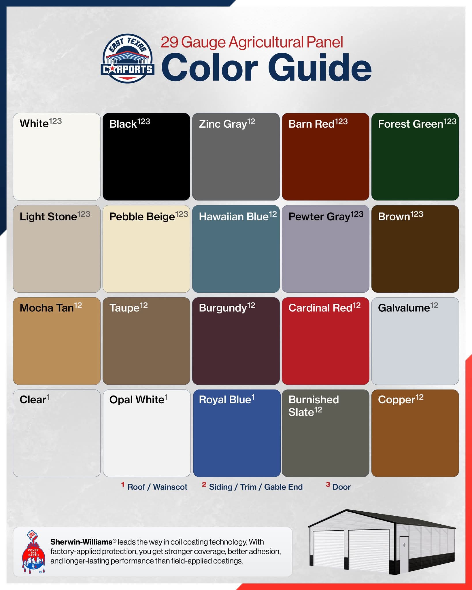 Color options